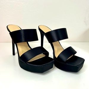 Chunky Platform YTK Black Heels